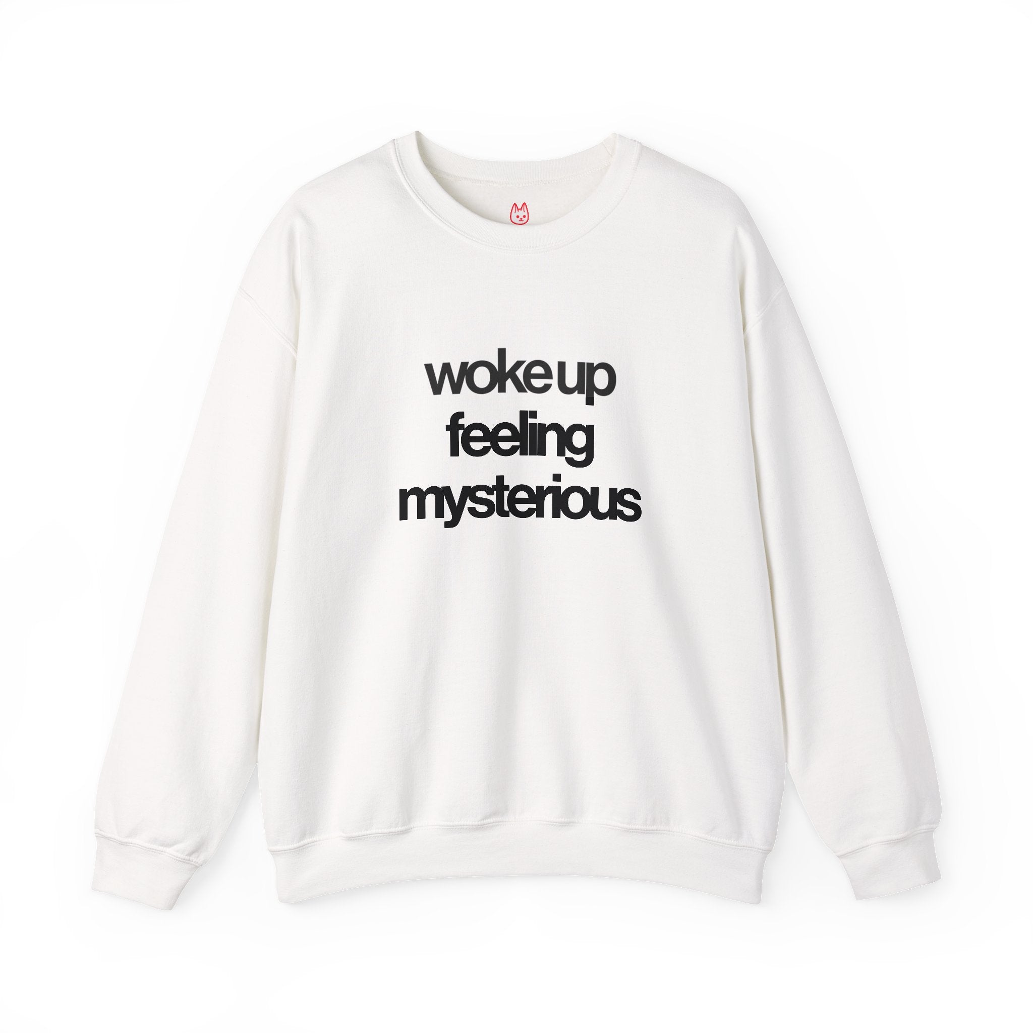 Woke Up Feeling Mysterious Unisex Heavy Blend™ Crewneck Sweatshirt